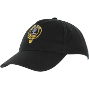 Cap, Hat, Baseball, GOLD CRESTED, Anderson Clan Crest